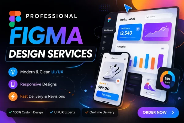 Custom Figma Website and Landing Page Design Services